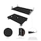 Bestar Connexion 15W Keyboard Tray and CPU Stand, Black 93830-000018 - alternate 3
